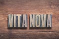 Vita nova wood