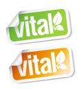 Vital stickers.