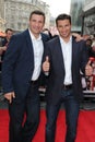 Vitali and Wladimir Klitschko Royalty Free Stock Photo