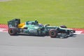 Vitaly Petrov in 2012 F1 Canadian Grand Prix Royalty Free Stock Photo