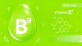 Vitamin B9 green