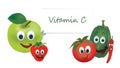 Vitamin C Vegetables and Fruits