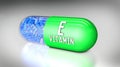 Vitamin capsule or dietary supplements