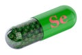 Vitamin capsule Se selenium