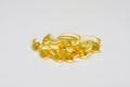 Vitamin capsules Royalty Free Stock Photo