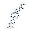 Vitamin D2, Ergocalciferol, Molecule