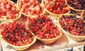 Vitamin and dieting. seasonal fruit. natural shopping. organic useful food. healthy lifestyle. farm market. summer berry