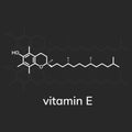 Vitamin E or alpha-tocopherol Royalty Free Stock Photo