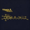 Vitamin E, Structural chemical formula