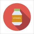 Vitamin flat icon