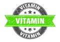 vitamin stamp Royalty Free Stock Photo