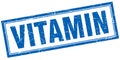vitamin stamp Royalty Free Stock Photo
