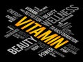 VITAMIN word cloud