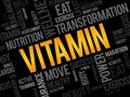 VITAMIN word cloud