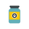 Vitamins or medicament for animals icon