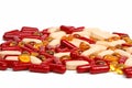 Vitamins pills Royalty Free Stock Photo