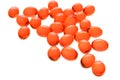Vitamins red capsule close Royalty Free Stock Photo