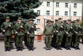 Students of the Department of Military Training and Extreme Medicine of Vitebsk State Medical University