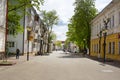 Vitebsk,Belarus- 14 May 2020: historical center SUVOROV street in Vitebsk