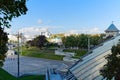 Vitebsk, Belarus, October 8, 2025. View of the city from the summer amphitheater. Royalty Free Stock Photo