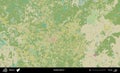 Vitebsk District, Belarus. Topographic Humanitarian Royalty Free Stock Photo