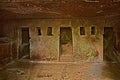 Barbarano Romano, Viterbo, Lazio, Italy: Etruscan necropolis of San Giuliano, interior of an ancient tomb, 2500 years old