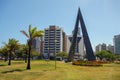 Vitoria, ES, Brazil - 11 03 23: Monument in Homage to the Italian Immigrant