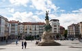 Vitoria-Gasteiz, Plaza de la Virgen Blanca Royalty Free Stock Photo
