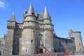 Vitre castle, France Royalty Free Stock Photo