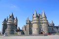 Vitre castle, France Royalty Free Stock Photo