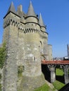 Vitre Castle, France Royalty Free Stock Photo