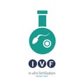 In vitro fertilisation icon