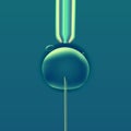 In vitro fertilization IVF , the egg ovum , pipette and pipe, vertical, reproduction in humans illustration