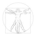 Vitruvian man or vitruviano