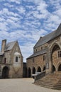 VitrÃÂ©, Brittany, France. Main castle inner court