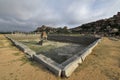 Vittalaraya Pushkarni or water tank at Hampi, Karnataka, India