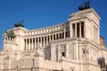 Vittoriano building on the Piazza Venezia in Rome, Italy Royalty Free Stock Photo