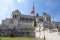 Vittoriano is a monument in honor of the first king of united Italy, Victor Emmanuel II, on Venice Royalty Free Stock Photo