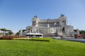 Vittoriano is a monument in honor of the first king of united Italy, Victor Emmanuel II, on Venice Royalty Free Stock Photo