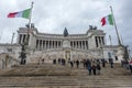 Vittoriano, monument to king Victor Emmanuel II located on Piazza Venezia, Rome, Italy, Europe Royalty Free Stock Photo