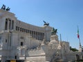 Vittoriano, monument to king Victor Emmanuel II, the unifier of Italy, Rome