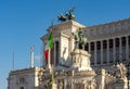 Vittoriano monument on Venice square in Rome, Italy Royalty Free Stock Photo