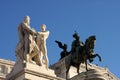 Vittoriano in Rome Royalty Free Stock Photo