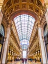 Vittorio Emanuele Galleries, Milan Royalty Free Stock Photo