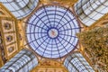 Vittorio Emanuele gallery in Milan Royalty Free Stock Photo