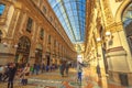 Vittorio Emanuele II hall Royalty Free Stock Photo