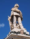 Vittorio Emanuele monument, Trapani, Sicily, Italy Royalty Free Stock Photo