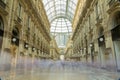 Vittorio Emanuele shopping arcade, Milan Royalty Free Stock Photo