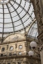 Vittorio Emanuele shopping arcade, Milan Royalty Free Stock Photo