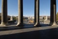 Vittorio square  in Turin in Piedmont Royalty Free Stock Photo